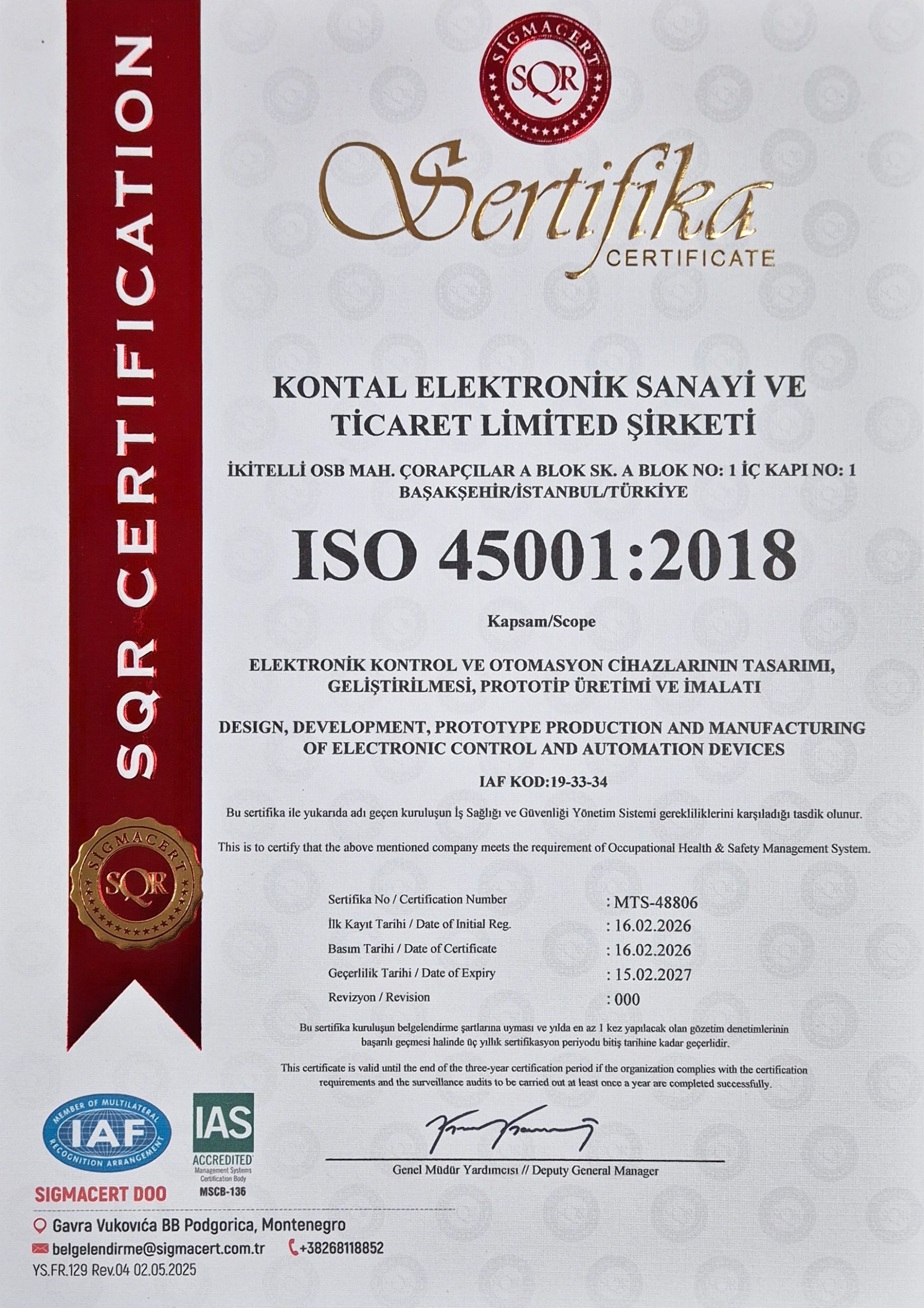 Iso 45001
